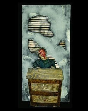 ZHP5- ZombieHall Panel #5- Cabinet Lunger