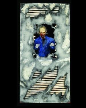 ZHP8- ZombieHall Panel #8- Lath Slide B