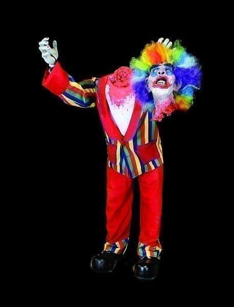 CLWN103- Headless Lunging Clown with Horn