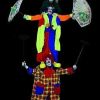 CLWN107- Clown Acrobat Tower
