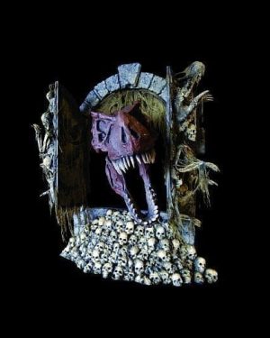 DINO203- T-Rex Skeleton Crypt