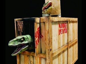 DINO301- Raptor Containment Crate