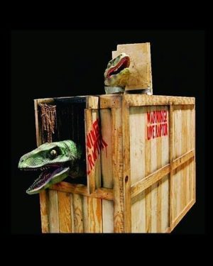 DINO301- Raptor Containment Crate