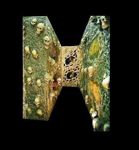 HOD204- Catacombs- 1-Sided 4’x8′ Wall Panel