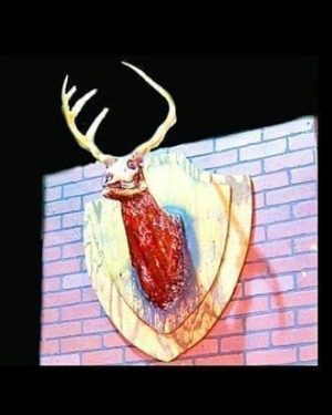 RD153- Trophy Buck Bloody Head