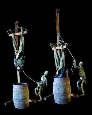 SKEL101- Thrashing Dangler out of Barrel Skelly