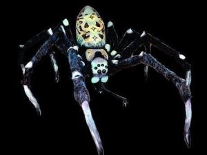 SPY107D- Actor Giant Spider (Deluxe with 8 Articulations)