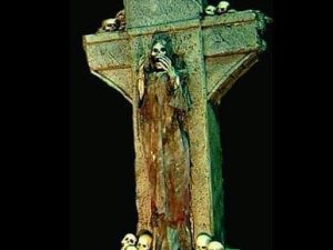 VMP707- Ancient Ruin Statue Column Air Cannon Blaster