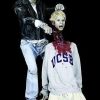 ZMB766- Slasher Articulating Zombiette with Victim
