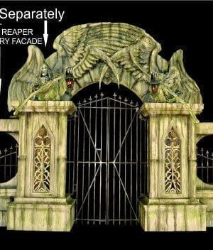 GRY301- Iron Gate Package for Cemetery Gate