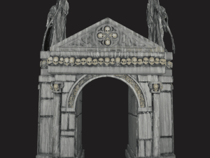 GD152- DemonSlayer Crypt Facade