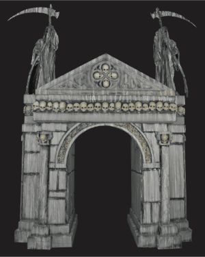 GD152- DemonSlayer Crypt Facade