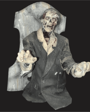 PAINT101- Tombstone Zombie