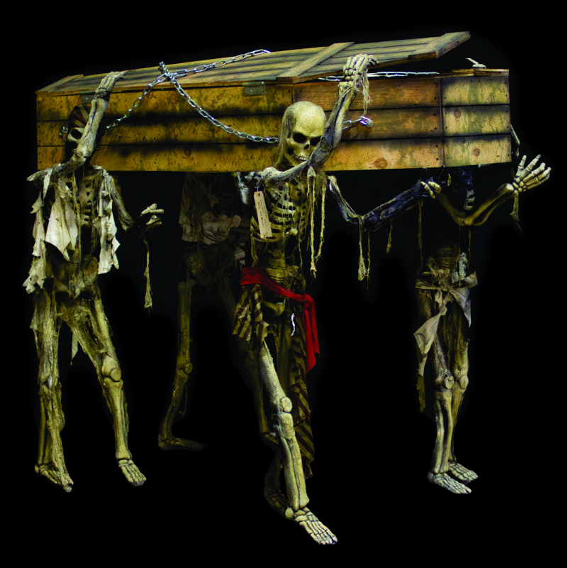 PGRY304- Pirate Skelly Pallbearers