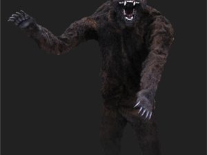 BEAR101 - ANIMATED GRIZZLY BEAR