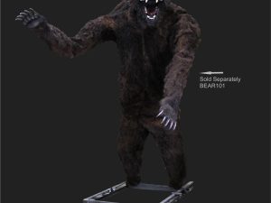 BEAR102 - ANIMATED GRIZZLY BEAR - TRACK SYSTEM