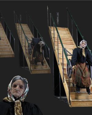 FIX730 - PSYCHO WHEELCHAIR STAIRCASE