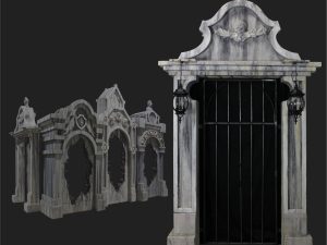 GRY367 - BURIAL TOMB ENTRY GATE