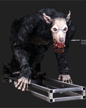 WOLF114 - TRACK SYSTEM FOR ATTACKING GIANT WEREWOLF