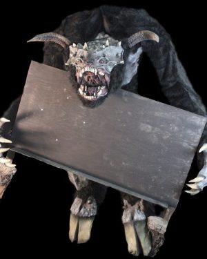 GD143A- Wendigo Sign Holder - Animated