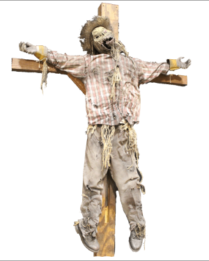 CHR602- Dropping/Reaching Scarecrow