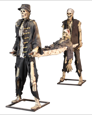 CIV103- Civil War Soldiers Carrying Victim on Stretcher