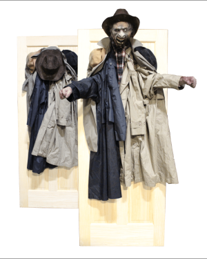 FIX710- Back of Door Haunted Coat Rack