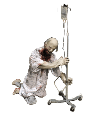HOSP109- IV Zombie Male