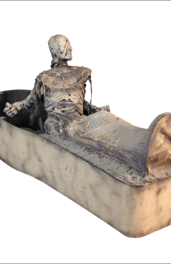 MUM103- Mummy Sit Up Out of Coffin