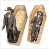 WEST101- Gunslinger Lunger out of Coffin