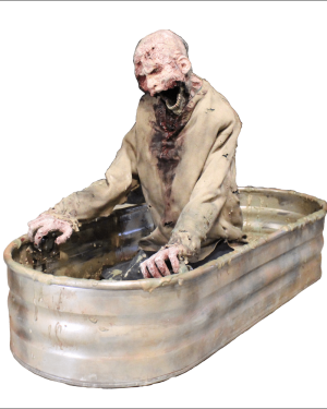 ZMB802- Zombie Pushup Out of Vat