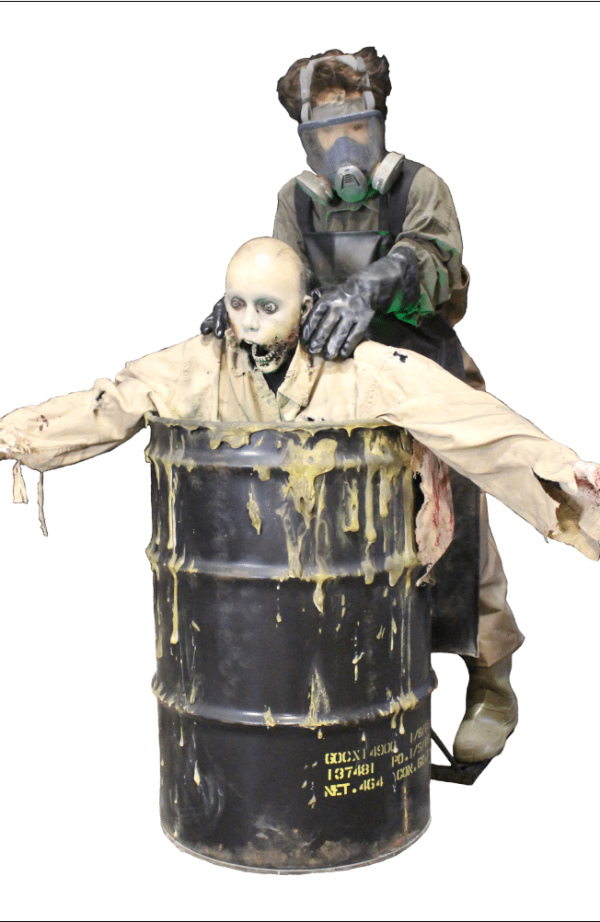 SITE PHOTO - ZMB805 Zombie Hunter Acid Bath Barrel