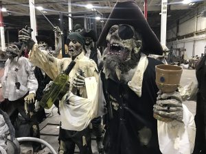 Pirate Props animatronic pirate makers halloween