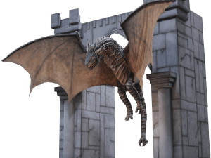 GD190- Flying ThroneDragon