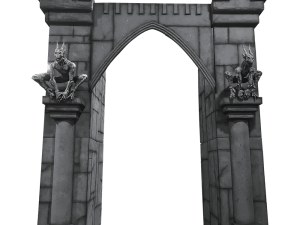 GD192- ThroneDragon Portal Gargoyles (Each)