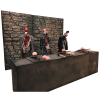 Zombie Brain Smash Carnival Game
