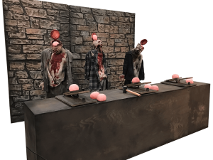 Zombie Brain Smash Carnival Game