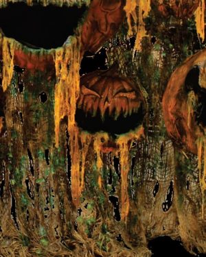 24" giant Pumpkin with Motorized Mouth