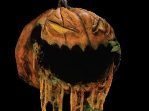 36" Giant Pumpkin with Motorized Mouth