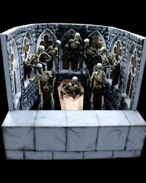 Burial Crypt Ring Toss - (3-Player)
