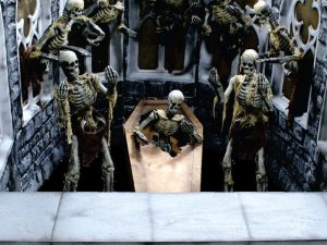 Themed Crypt Walls with broken away openings for characters