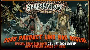 2020 Scarefactory Product Lineup
