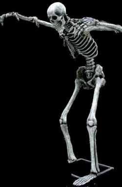 13’ Tall Thrashing Fully Animated- Skeleton