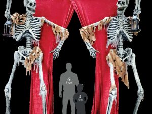 13’ Tall Skeleton Entry Guards