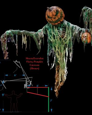 Giant Hover/Extender Flyer (Pumpkin Creature)