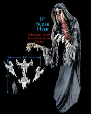 13' Tall Super Flyer- Reaper