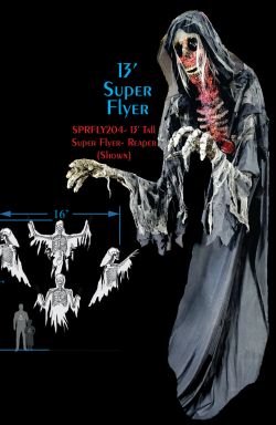13′ Tall Super Flyer- Reaper