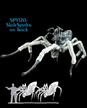 SkeleSpyder on Track