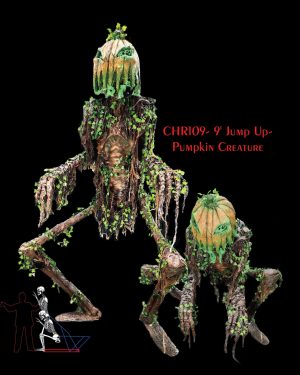 9' Jump Up- Pumpkin Creature