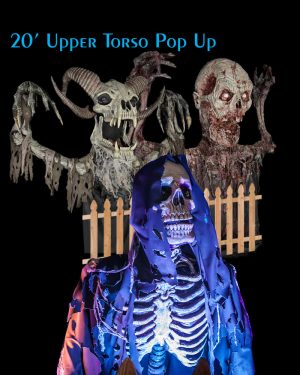 20' Upper Torso Pop Up